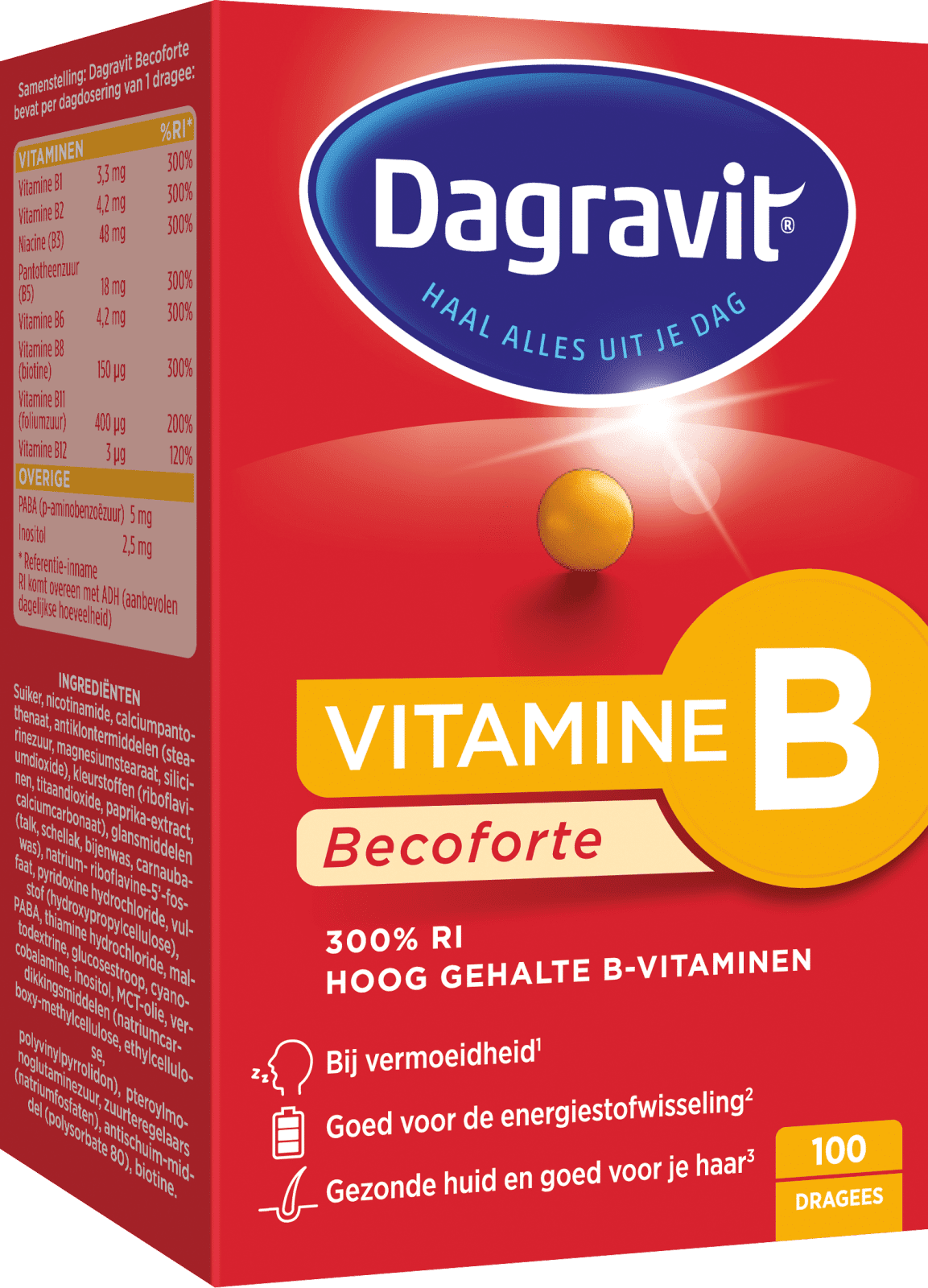 Wacht even evenwicht zakdoek Vitamine B Becoforte - Dagravit