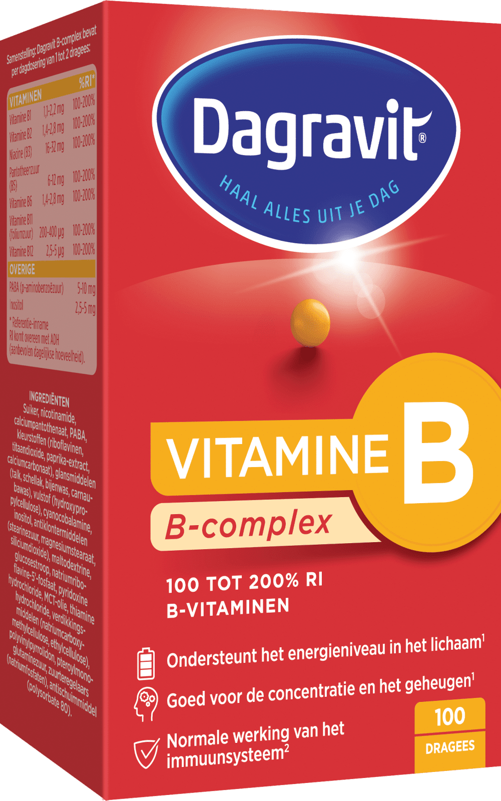 Jumping jack spijsvertering In hoeveelheid Vitamine B B-Complex - Dagravit